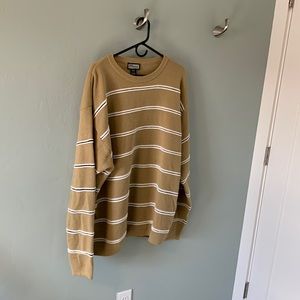 Cream crewneck sweater